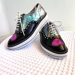 Besty Johnson Heart Oxfords